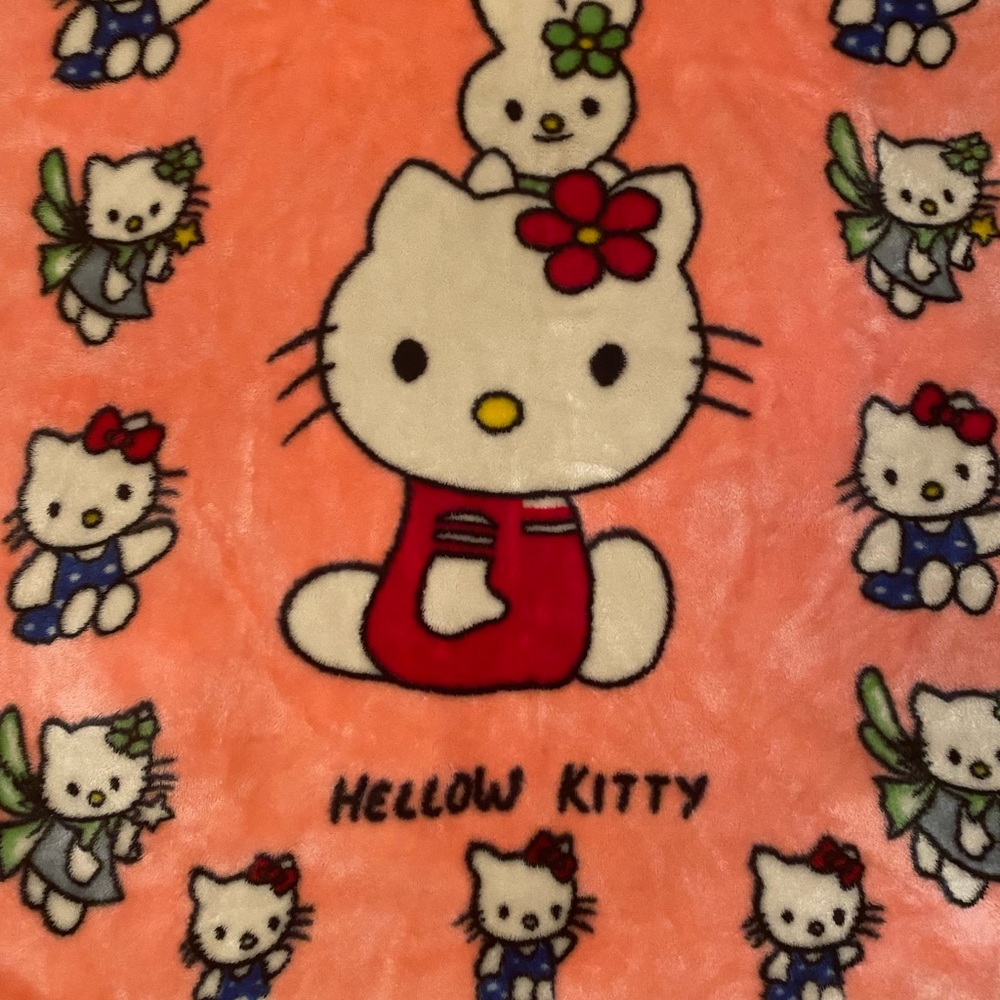 hello kitty blanket